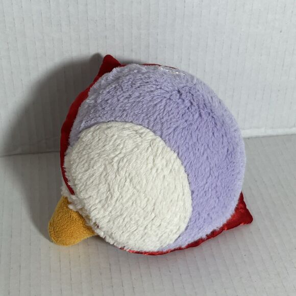 Angry Birds Space Bird Plush Toy Doll Purple Red 6 " 2012 - Picture 6 of 8